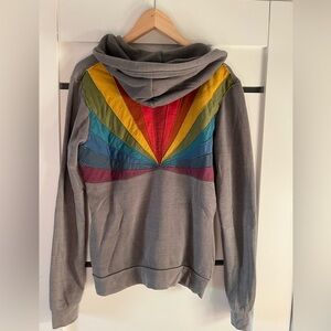 Aviator Nation RARE Sunburst Hoodie - small
